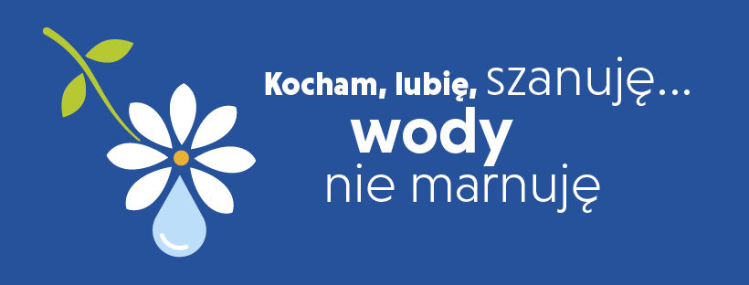 Grafika zachęcająca do rozsądnego korzystania z zasobów wodnych